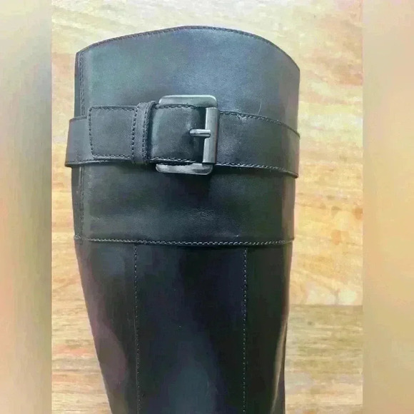 Geox Adrya Leather Boots Black | 37 - Picture 5 of 16